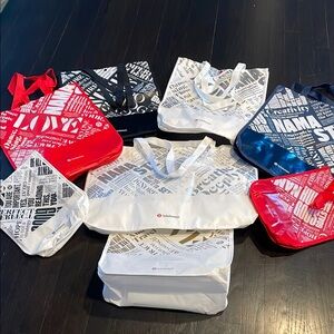 Lululemon Reusable Tote Bags Set